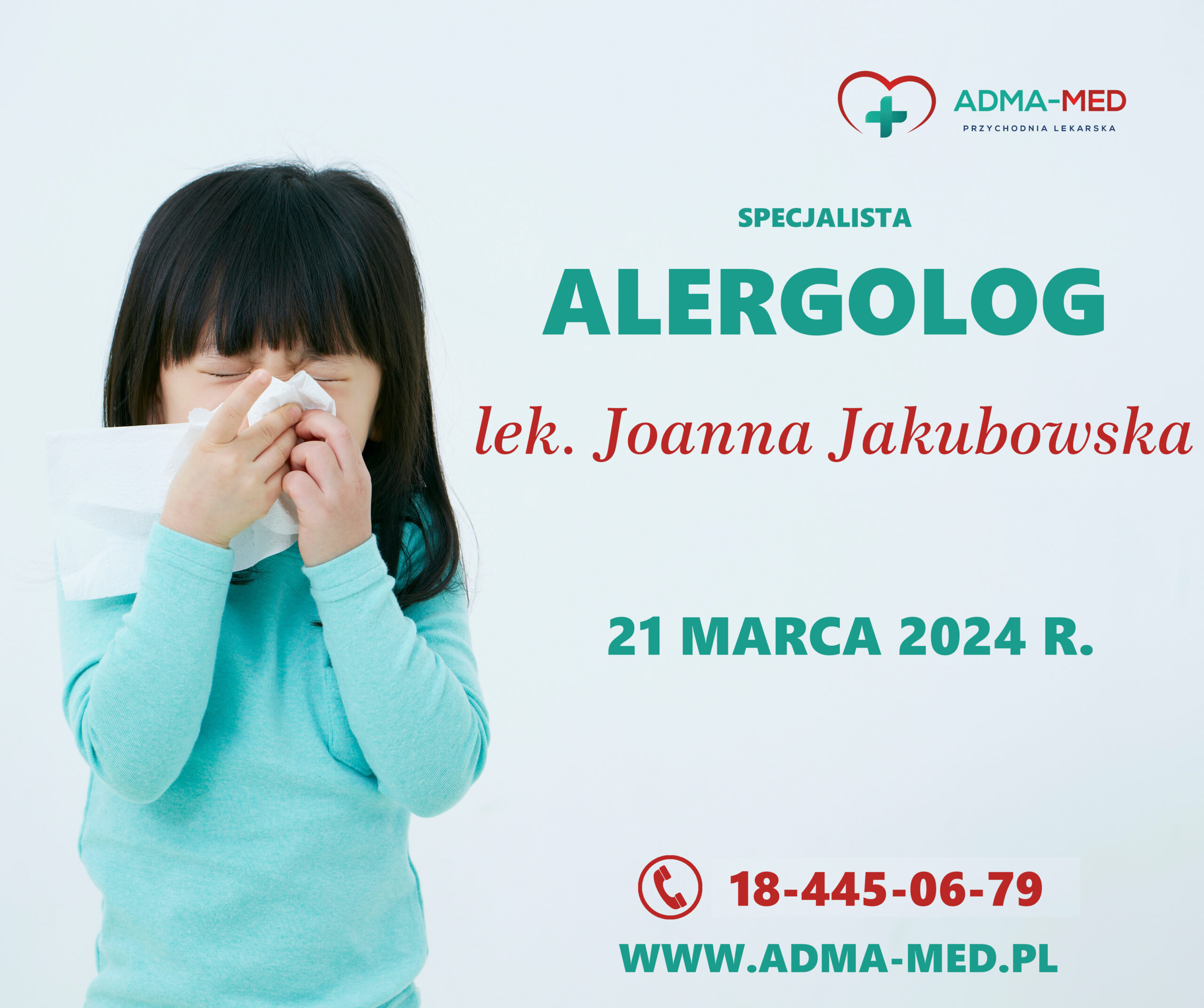 Alergolog – lek. Joanna Jakubowska